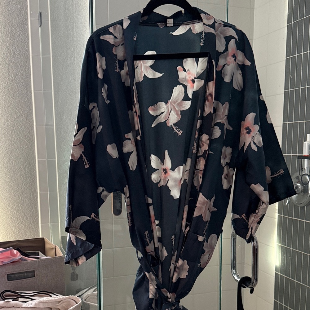 Floral Kimono Robe